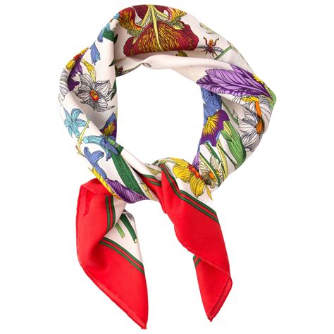 gucci scarf silk women's|gucci silk scarf vintage.